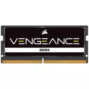 Corsair Vengeance CMSX64GX5M2A4800C40 SO-DIMM 64 GB DDR5-4800 (2x 32 GB) dviejų modulių rinkinys, juoda spalva
