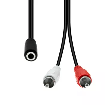 Garso kabelis ProXtend M3F2XRCA-002 — 3 kontaktų (Mini XLR) į 2×RCA, 1,5 m