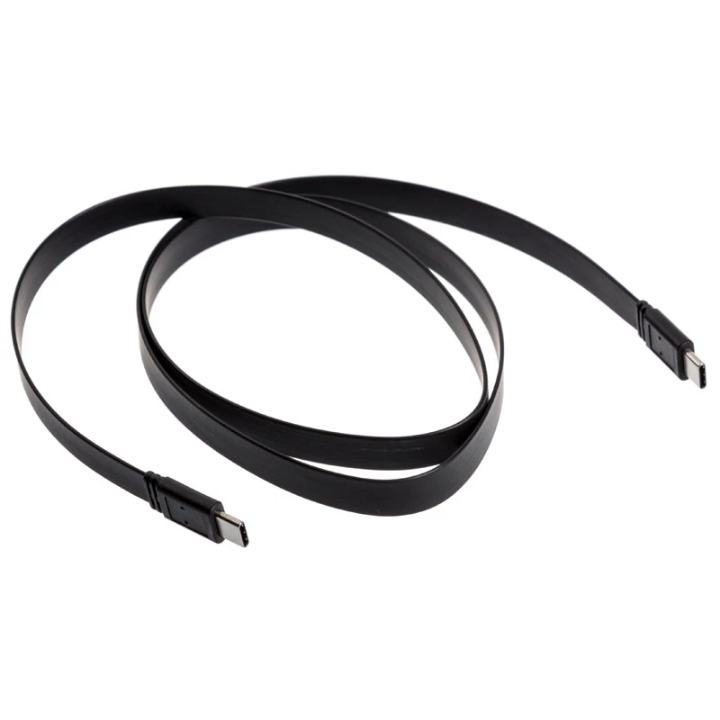 USB kabelis Akasa AK-CBUB46-10BK USB 3.2 Gen 2 1 m Juoda