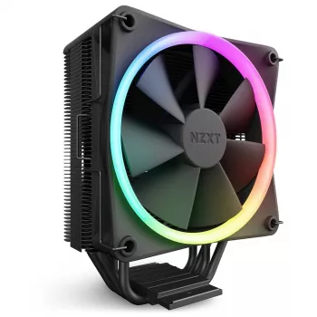NZXT T120 RGB procesoriaus oro aušintuvas 12 cm juodas 1 vnt.