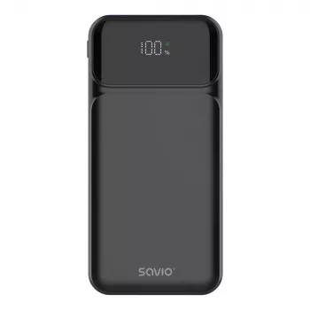 Powerbank SAVIO BA-08 10000 mAh 20 W PD QC