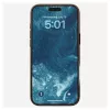 Korpusas iPhone 16 Pro Max Nomad NM01389385, 17,5 cm (6,9 inch), ruda, aliuminis/PC/mikropluoštas/oda