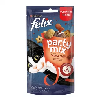 Felix Party Mix grill skanėstai katėms 60 g