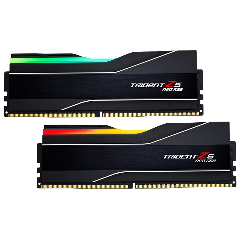 G.Skill Trident Z5 Neo EXPO RGB 64GB (2x32GB) DDR5 PC5-48000C30 6000MHz dviejų kanalų rinkinys