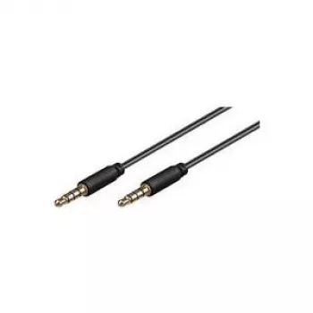Microconnect IPOD012 garso kabelis 1 m 3,5 mm juodas