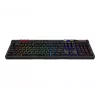 Mechaninė žaidimų klaviatūra MSI Strike Pro W Silent US išdėstymas RGB apšvietimas, laidas, tylūs lytėjimo jungikliai
