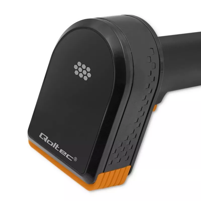 Belaidis brūkšninių kodų skaitytuvas QOLTEC 50878 1D/2D su dokavimo stotele
