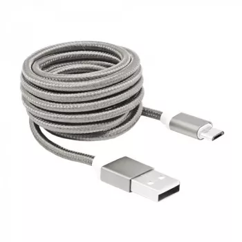 Sbox USB->Micro USB M/M 1.5m USB-10315W balta