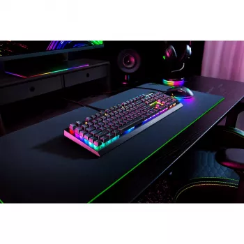 Razer BlackWidow V4 X klaviatūra žaidimams USB QWERTZ vokiška juoda