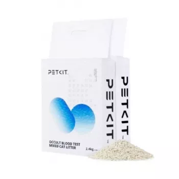 Kamuoliukus formuojantis tofu kačių kraikas PETKIT PKCL08 – 4 maišeliai, okultinio kraujo testas