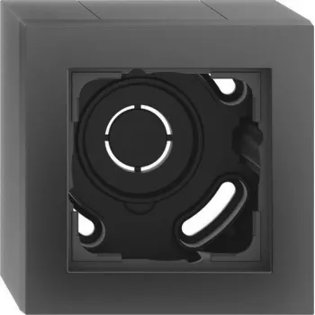 Gira AP-Enclosure 1f Frame black m 106109