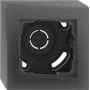 Gira AP-Enclosure 1f Frame black m 106109