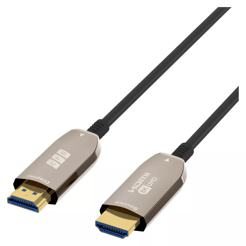 EFB Elektronik HDMI šviesolaidinis laidas AOC Active – skaitmeninis / vaizdo / garso – 20 m (HDMI-21-00007)