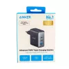 Anker PowerPort 736 Nano II Universal Black AC greitasis įkroviklis vidaus naudojimui