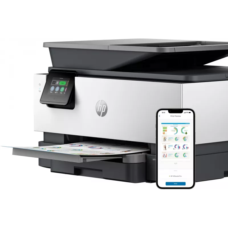 HP OfficeJet Pro 9120b belaidis daugiafunkcis spalvotas spausdintuvas, kopijavimo aparatas, skaitytuvas