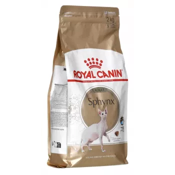 Sausas ėdalas katėms Royal Canin Sphynx Adult 2 kg – kiaulienos skonis