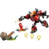 LEGO Statybinis rinkinys Sonic the Hedgehog 77005 Knuckles vs Dr Eggman Egg Crusher Mech, 350 dalių, nuo 8 m.