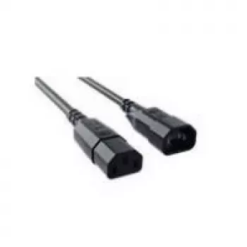 Maitinimo laidas Bachmann 356.119 Juodas 0,5 m C14 C13