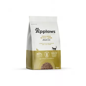 APPLAWS Chicken with lamb – sausas kačių ėdalas – 7,5 kg