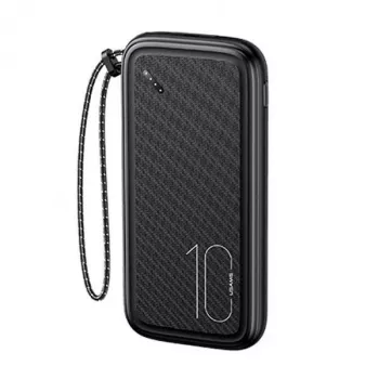Nešiojamas maitinimo bankas USAMS PB56 10000mAh 2xUSB / USB-C / MicroUSB greitas įkrovimas