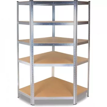Sodo įrankių lentynų stovas Top e shop Rack GC9030 — cinkuotas plienas ir MDF, 900x300x1800 mm, laisvai pastatomas / tvirtinamas prie sienos, 875 kg talpa