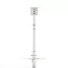 Lubinis projektoriaus laikiklis P-107W 45-76 cm baltas 15 kg