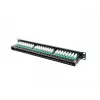 LANBERG PPU5-1048-B 1U, 48 prievadų Cat5e, juoda, 445×102×44.5 mm