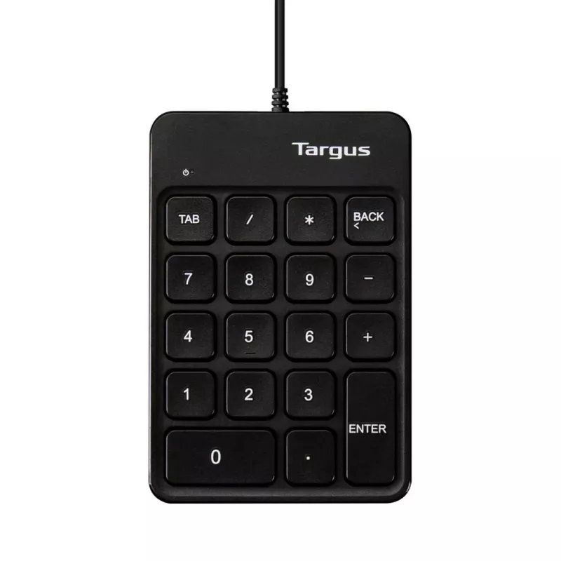 Targus AKP13GL skaitmeninis klaviatūros blokas Universal USB Juoda