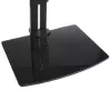 Sieninis TV laikiklis MACLEAN MC-451 su lentyna ir polinkio reguliavimu, VESA 75x75–200x200 mm, iki 20 kg, 15–42 colių ekranams
