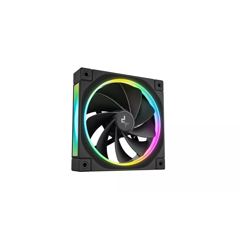 DeepCool FL12R 120mm ARGB korpuso ventiliatoriai 3 vnt. komplektas juodi