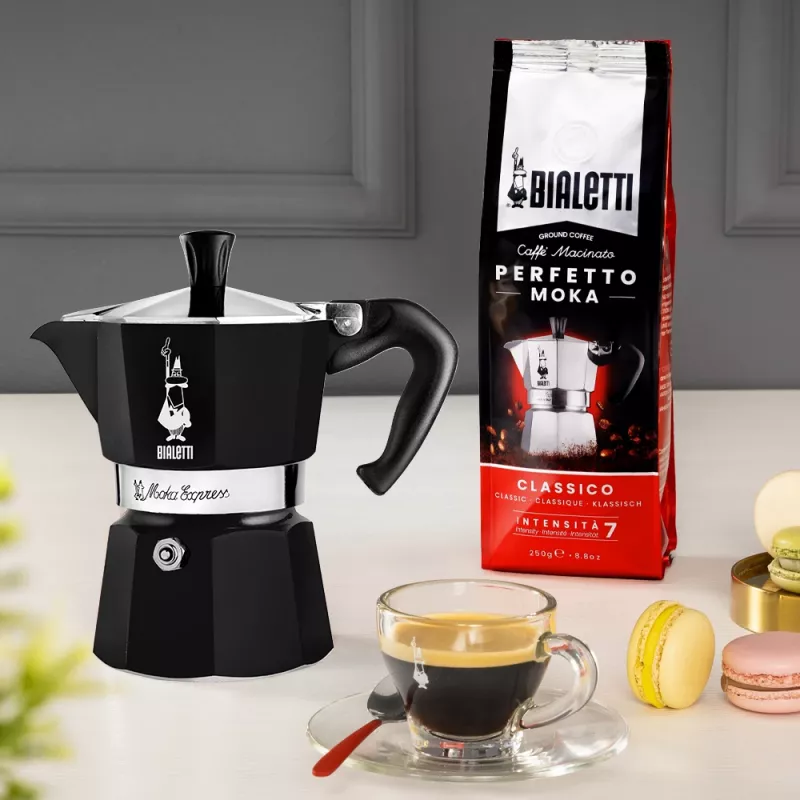 Bialetti 4951 Moka kavos virimo aparatas juodas