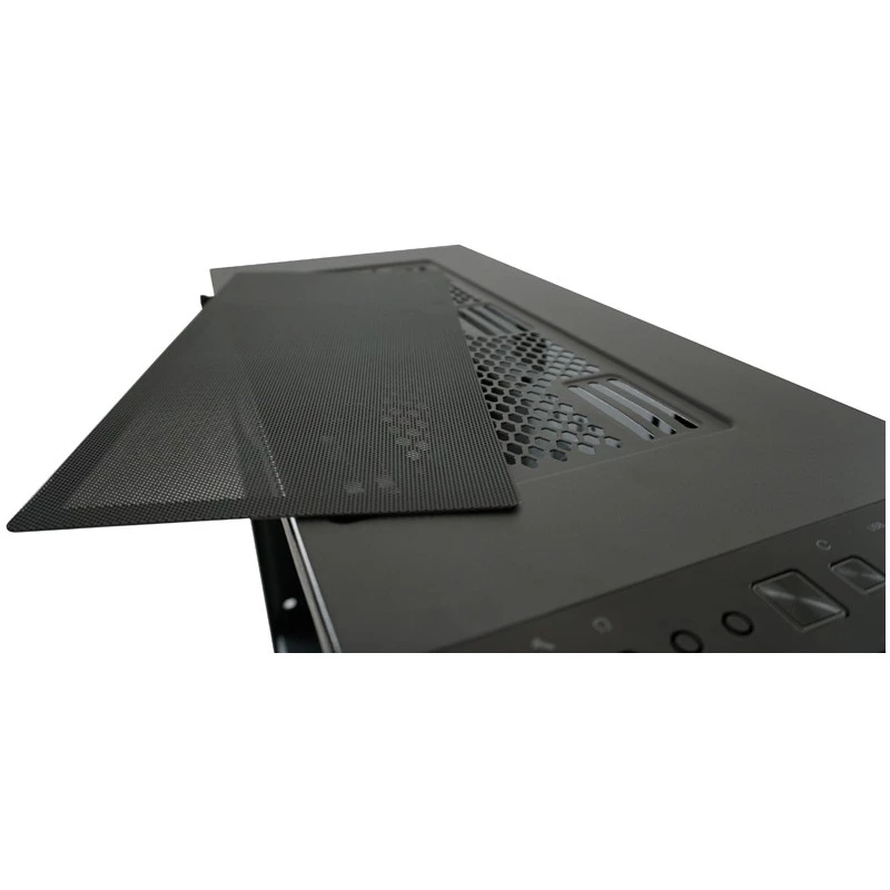 LC Power Gaming 709B Solar_System_X - korpusas - ATX - be maitinimo šaltinio - juodas - USB/Audio (LC-709B-ON)