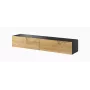 Cama TV Stand VIGO '180' 30/180/40 Juoda/wotan oak