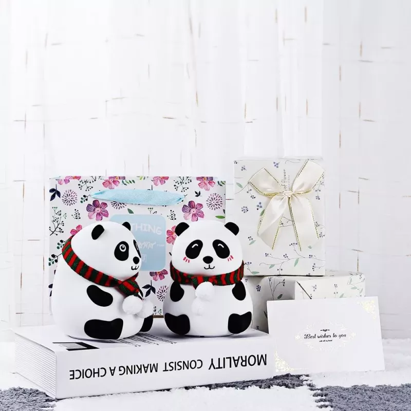 Stalinė lempa Tellur Panda TLL441181 LED nešiojama baterijomis maitinama naktinė šviesa