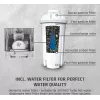 Caso Turbo Hot Water Dispenser HW 616 | Vandens dozatorius | 2600 W | 2,5 L | Plastikas/Nerūdijantis plienas | Juoda/Nerūdijantis plienas