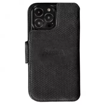 Dėklas-piniginė Krusell 62396, iPhone 13 Pro Max, 17 cm, juoda
