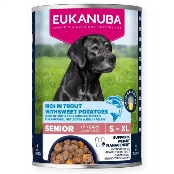 Šunų ėdalas Eukanuba EUK DOG CAN LC SR AB TRUT&SWPT 400g