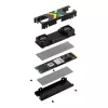 PNY XLR8 CS3150 1 TB M.2 2280 NVMe SSD diskas, PCIe 5.0, su radiatoriumi