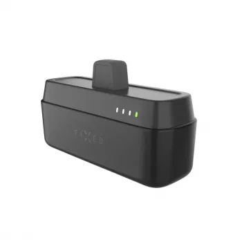 Nešiojamas powerbank FIXED FIXZEN-5PL-BK, 5000 mAh, USB-C 20W (5V/3A, 9V/2,22A, 12V/1,67A)