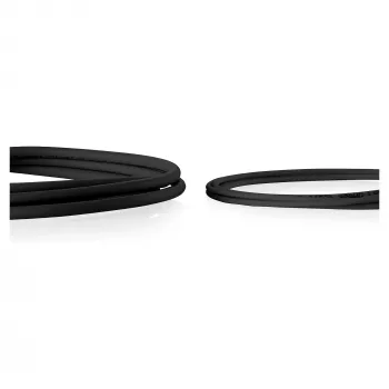 Pataisinis kabelis CAT6 U-UTP plonas 2 m juodas, DIGITUS 10 vnt. pakuotė