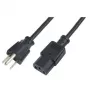 Maitinimo laidas LogiLink NEMA5-15P - IEC 60320-1 C13 1,8m