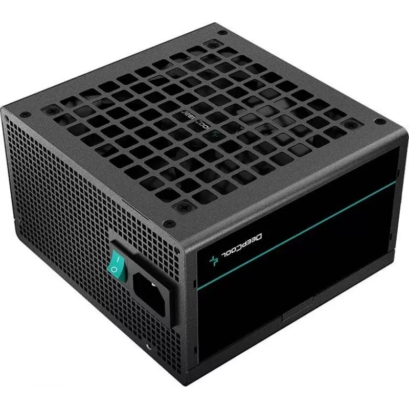 Maitinimo blokas DeepCool PF500 500 W ATX 2.4, 80 PLUS, 120 mm ventiliatorius, 20+4 pin, 2×6+2 PCIe, 4×SATA