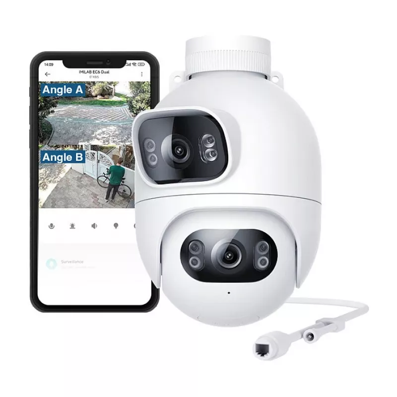 IP vaizdo stebėjimo kamera IMILAB EC6 Dual 1920 x 1080 pikselių
