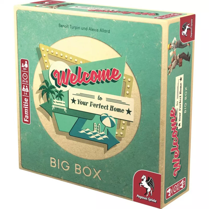 Welcome to your perfect Home Big Box, stalo žaidimas