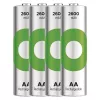 Baterijos R6/AA Ni-MH 2600 mAh, 4 vnt., lizdinė pakuotė