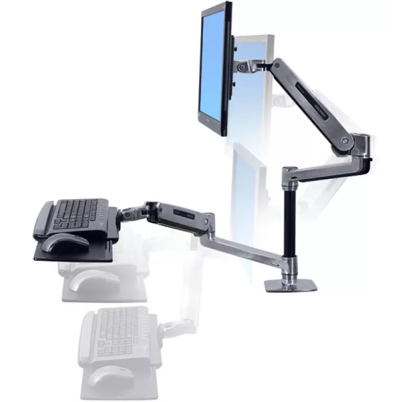 ERGOTRON WorkFit-LX, Sėdimo-stovimo darbo vietos stovo sistema