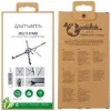 AC vidinis mobiliųjų įrenginių įkroviklis 4smarts 541509 — 100–240V, USB-A + USB-C, 1,5 m laidas, greitas įkrovimas, baltas