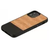 Apsauginis dėklas Man and Wood iPhone 12 mini Herringbone Nero Black
