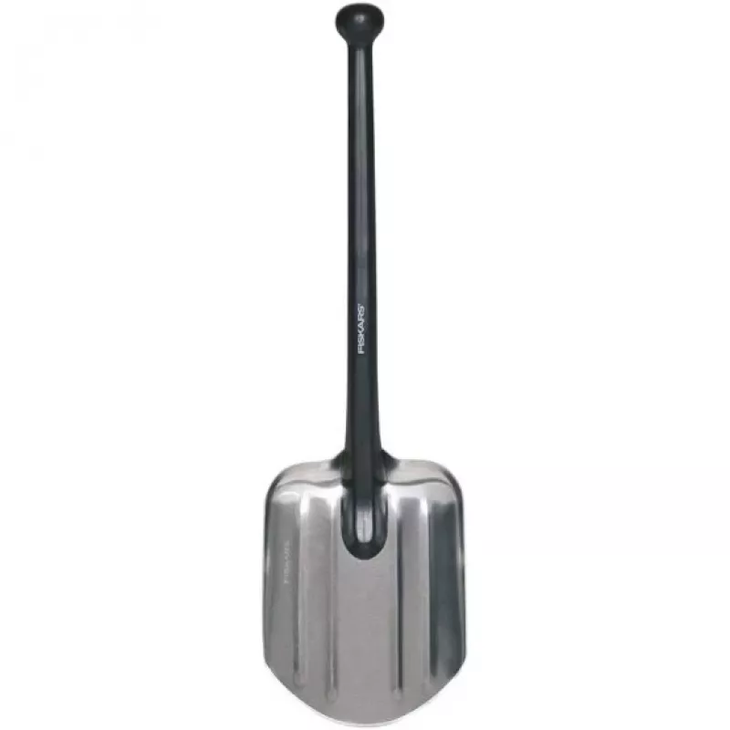Fiskars 1001574 sodo kastuvėlis/mentelė, plastikas, plienas, juoda, nerūdijantis plienas
