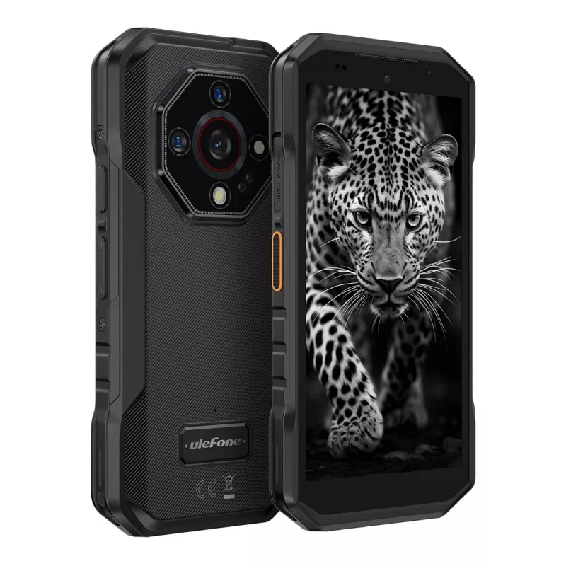 Išmanusis telefonas UleFone Armor X32 6,1 colio 6 GB RAM 128 GB atminties Future Black, energijos klasė B